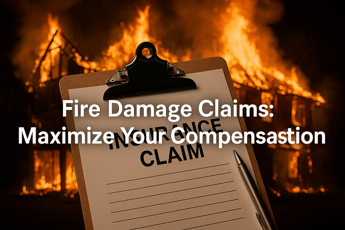 Fire Damage Claims: Maximize Your Compensation