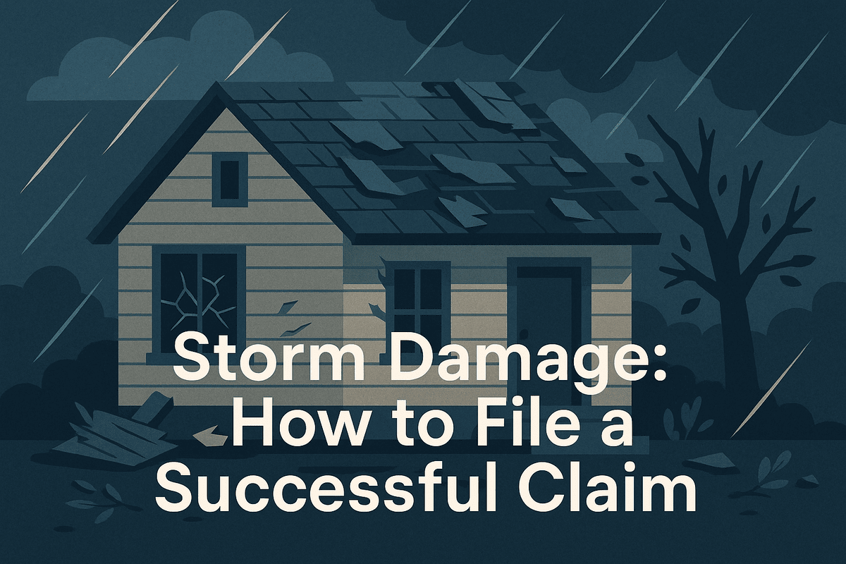 Storm Damage: How to File a Successful Claim
