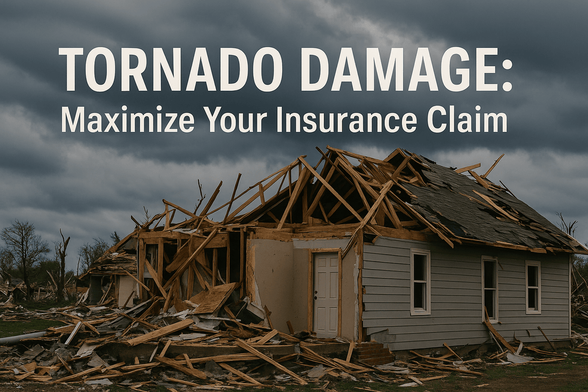 Tornado Damage: Maximize Your Insurance Claim